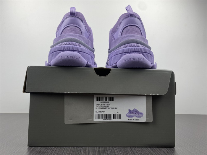 blcg sneaker triple.s.gomma purple 524039 w2fw1 5410