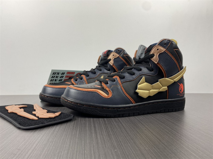 nike dunk sb high rx-0 unicorn gundam 02 banshee dh7717-400