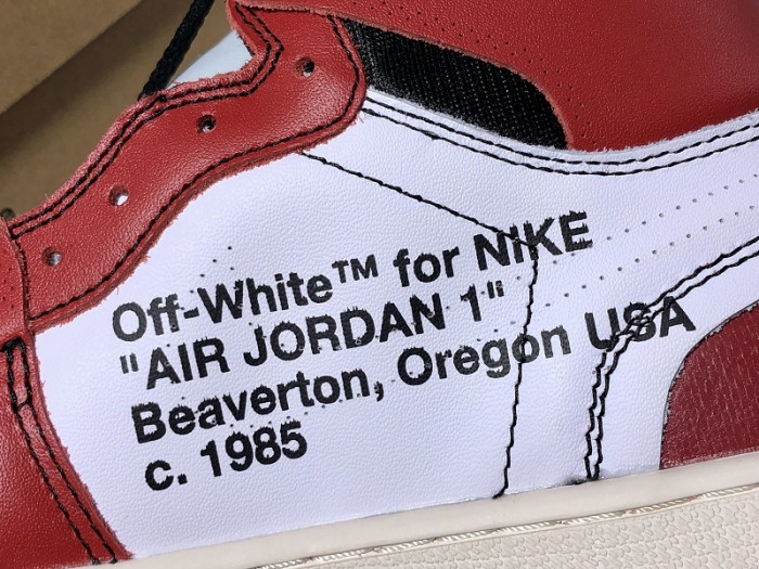 air jordan 1 retro high ow chicago aa3834-101