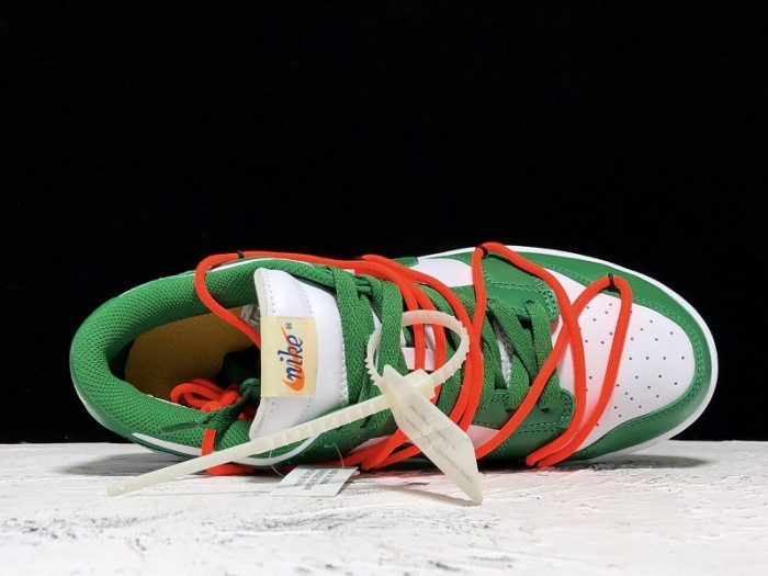 nike dunk low ow pine green ct0856-100