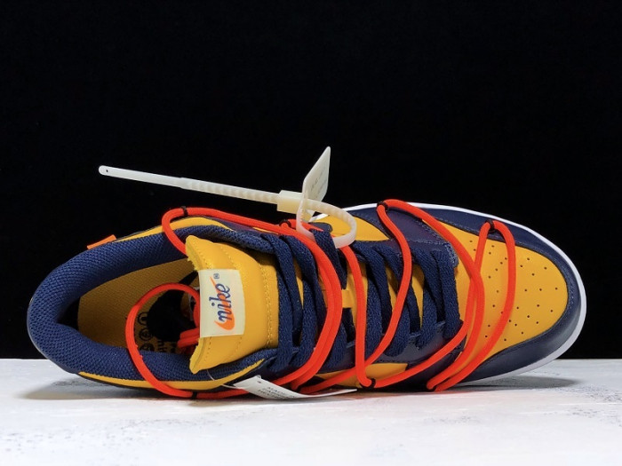 nike dunk low ow michigan ct0856-700