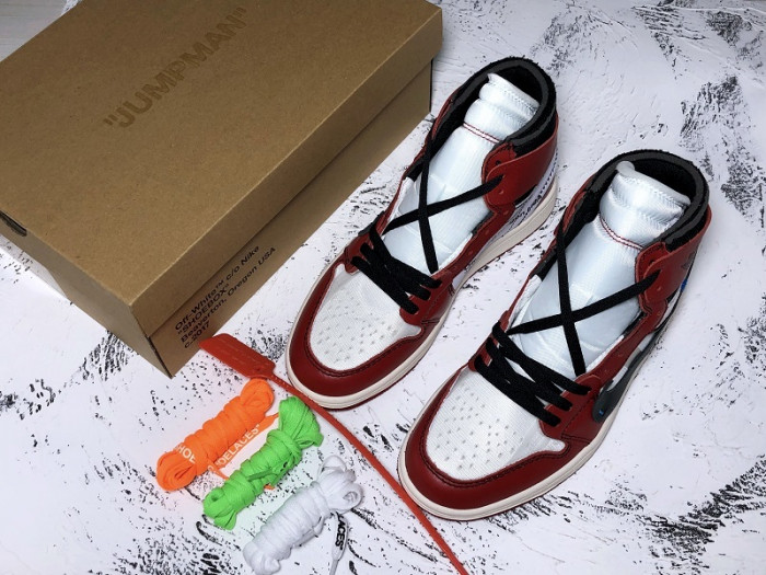 air jordan 1 retro high ow chicago aa3834-101