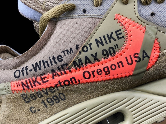 nike air max 90 ow desert ore aa7293-200