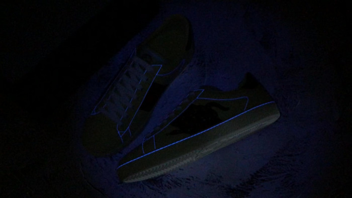gucc ace embroidered low-top sneaker white with snake