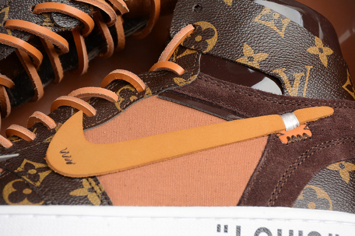 air jordan 1 ow aq0818-158 (with case)