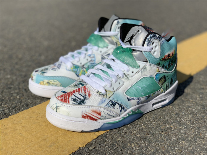 air jordan 5 retro wings (gs) av3663-900