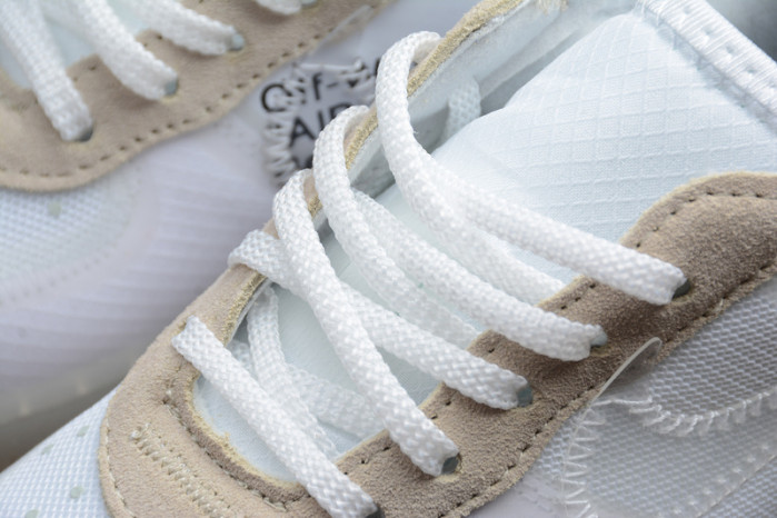 kids nike air force 1 low ow white(td) bv0853-100
