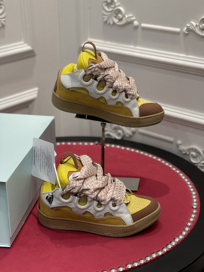 lanvin curb sneaker
