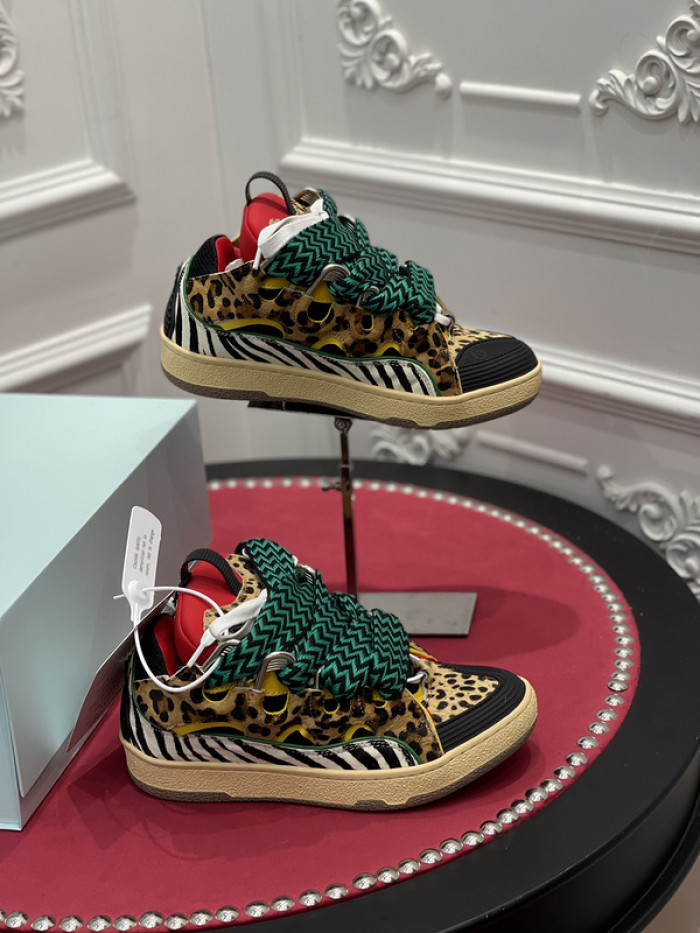 lanvin curb sneaker