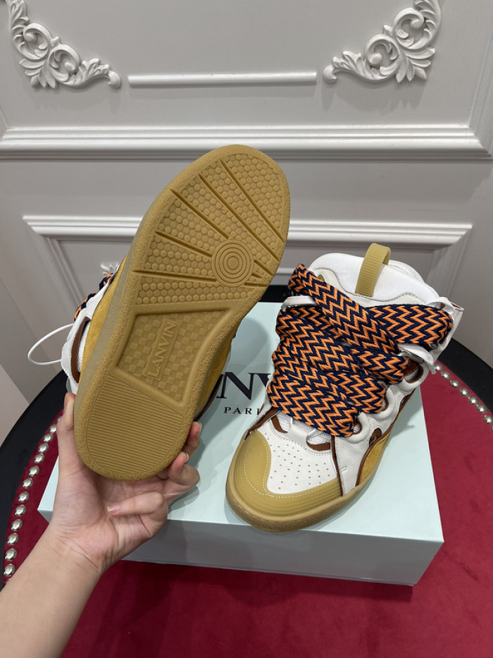 lanvin curb sneaker