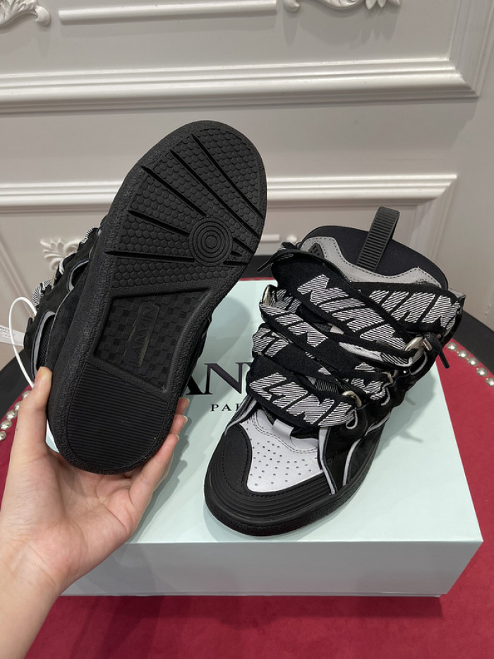 lanvin curb sneaker