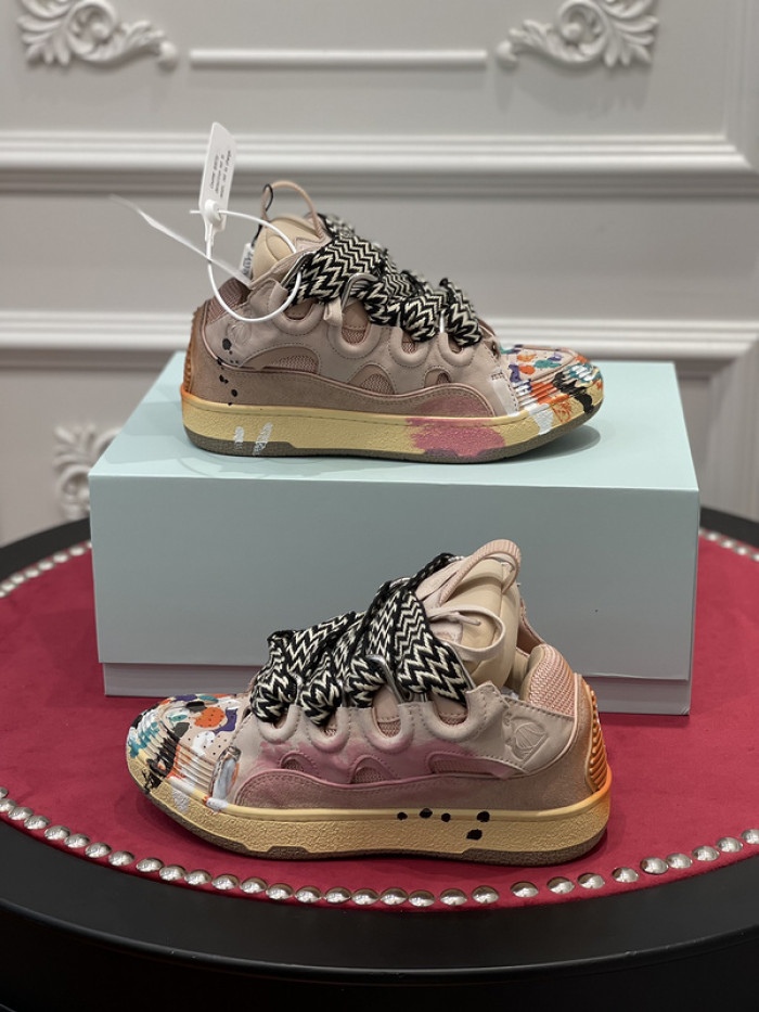 lanvin curb sneaker