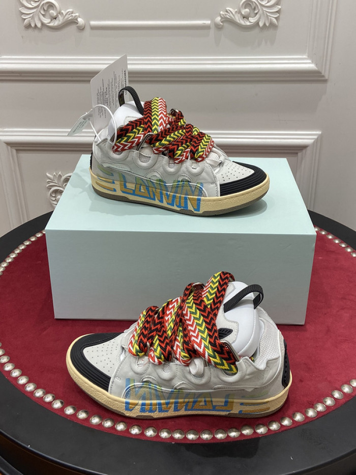 lanvin curb sneaker