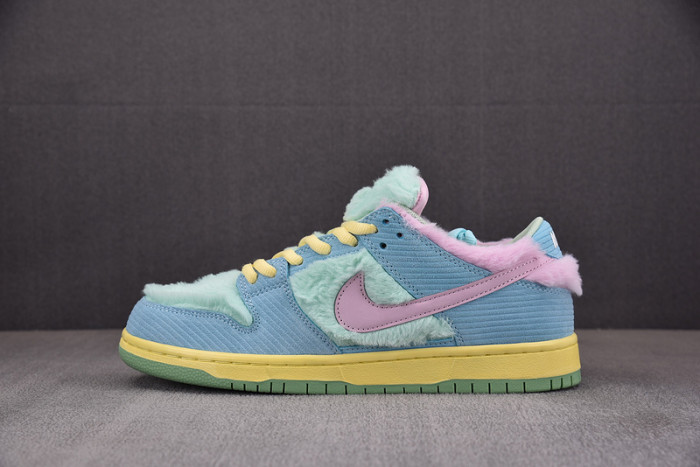 verdy x nike sb dunk low “visty” fn6040-400