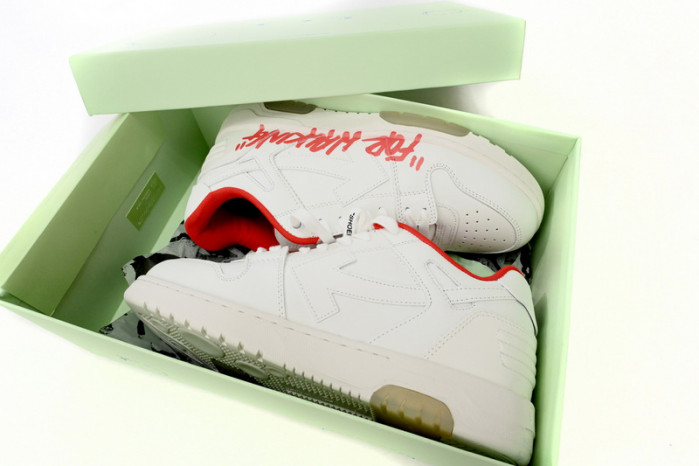 of™ c/o virgil abloh out of office low-top leather sneakers ‘ooo“