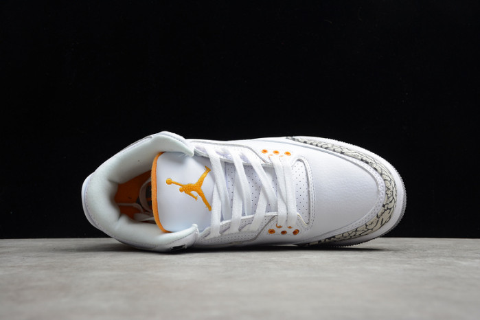 air jordan 3 retro laser orange (w) ck9246-108