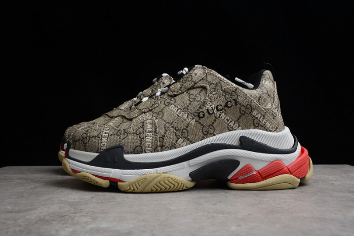 gucc x Ba*len*cia*ga triple s sneaker 681066 ulz10 9795