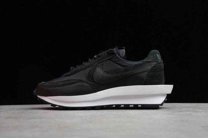 sacai x nike lvd waffle daybreak black white bv0073-002