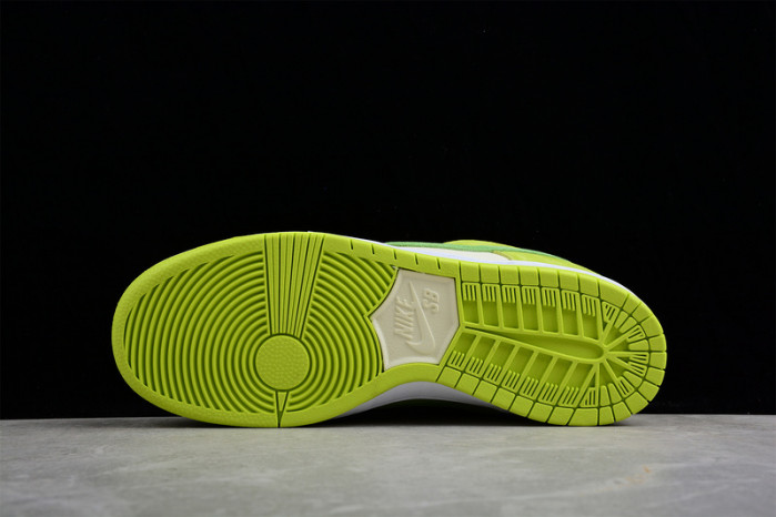 nike sb dunk low green apple dm0807-300
