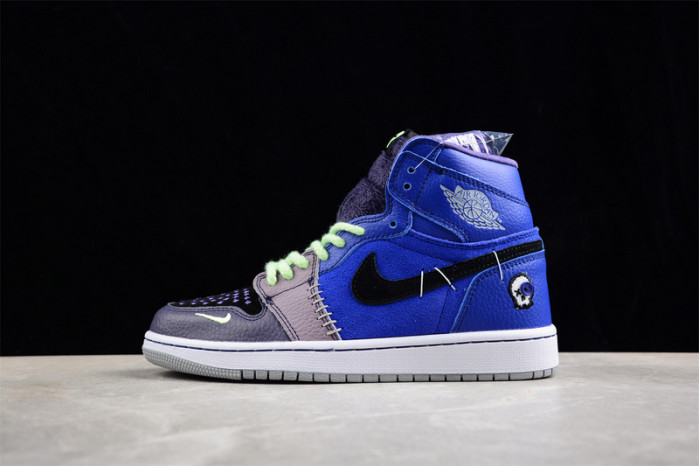 zion williamson x air jordan 1 high "voodoo" dz5485-420