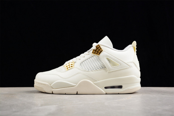 air jordan 4 wmns “metallic gold” aq9129-170