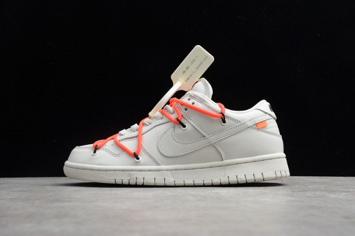 nike dunk low ow white ct0856- 900
