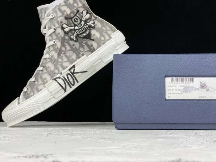 d10r b23 oblique high top sneakers