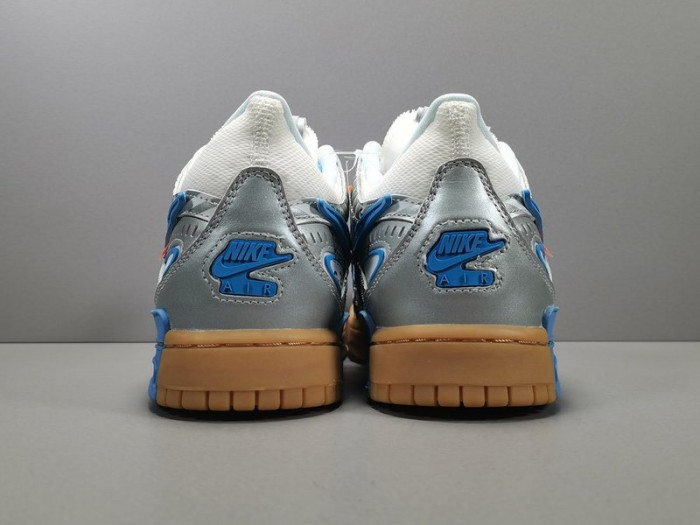 ow nike air rubber dunk "university blue" cu6015-100