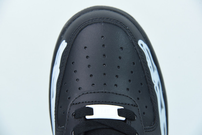 nike air force 1 low black skeleton halloween (2019) bq7541-001