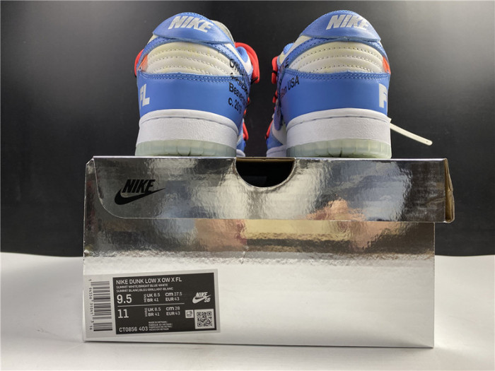 ow x nike dunk low ct0856-403