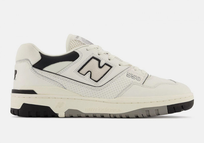 new balance 550 cream black nb550lwt