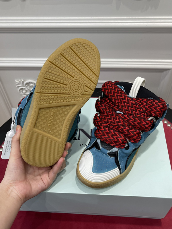 lanvin curb sneaker