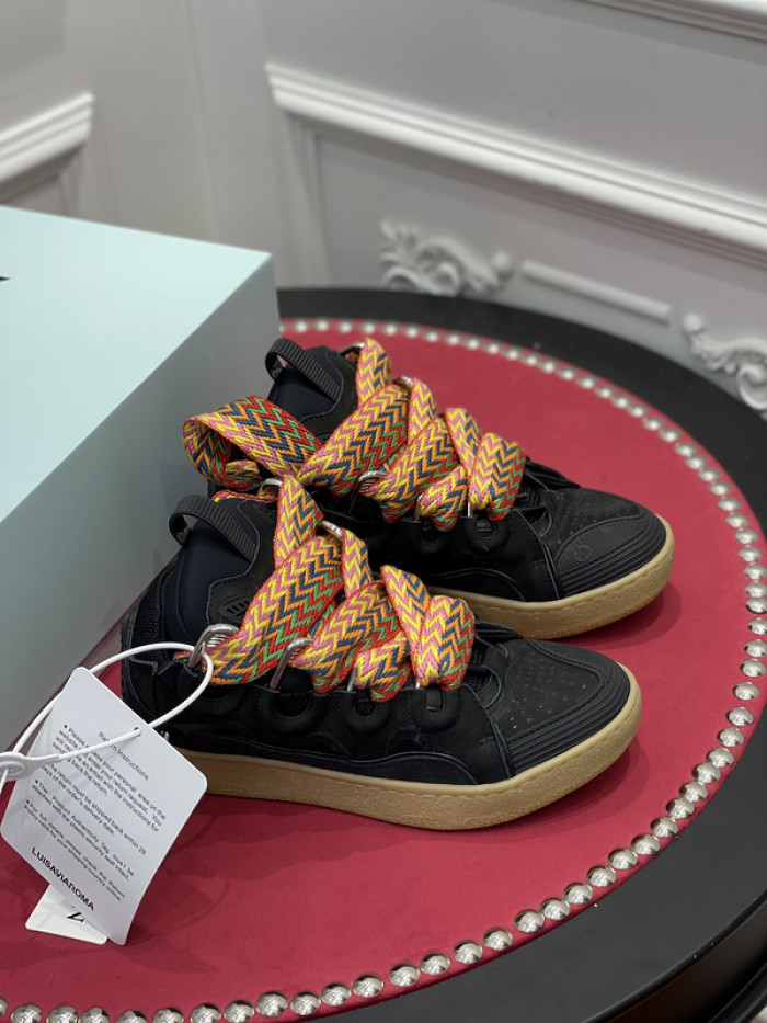 lanvin curb sneaker