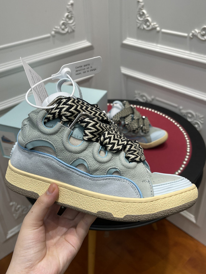 lanvin curb sneaker