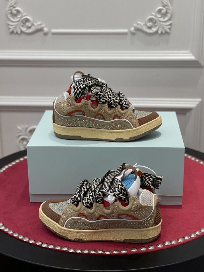lanvin curb sneaker