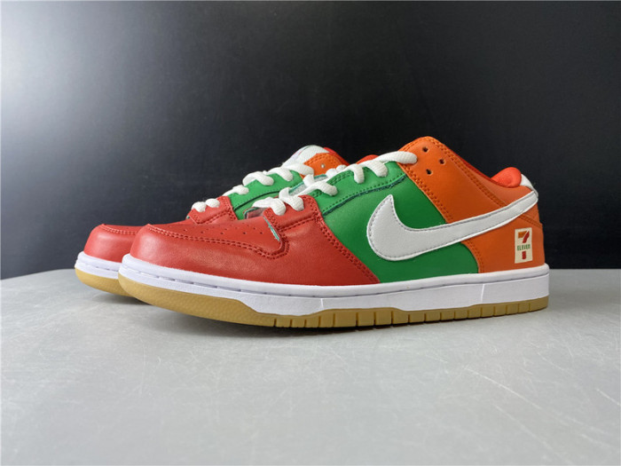 nike sb dunk low red orange green cz5130-600