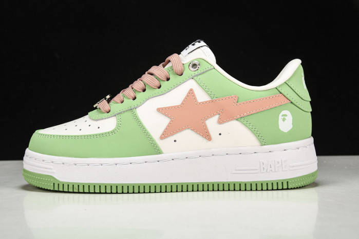 a bathing ape bape sta pastel green hp33-136