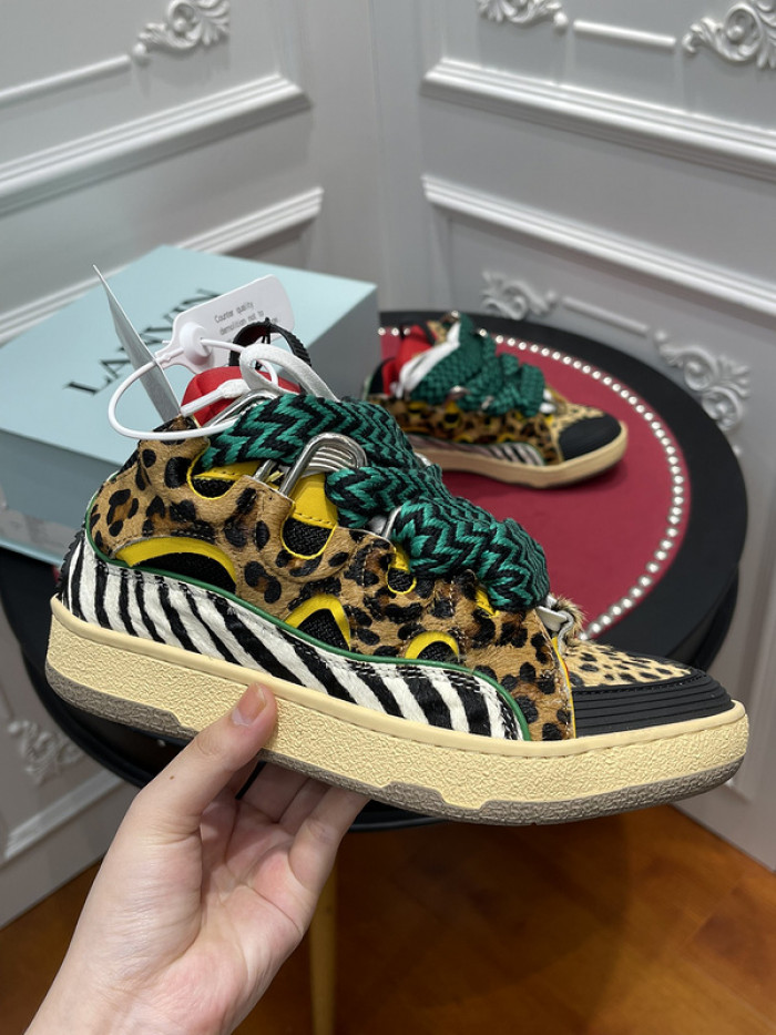 lanvin curb sneaker