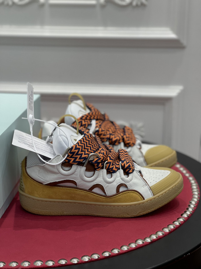 lanvin curb sneaker