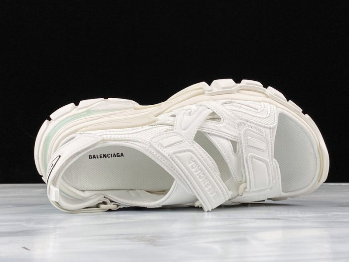 blcg track sandal white (w) 617543w2cc19000