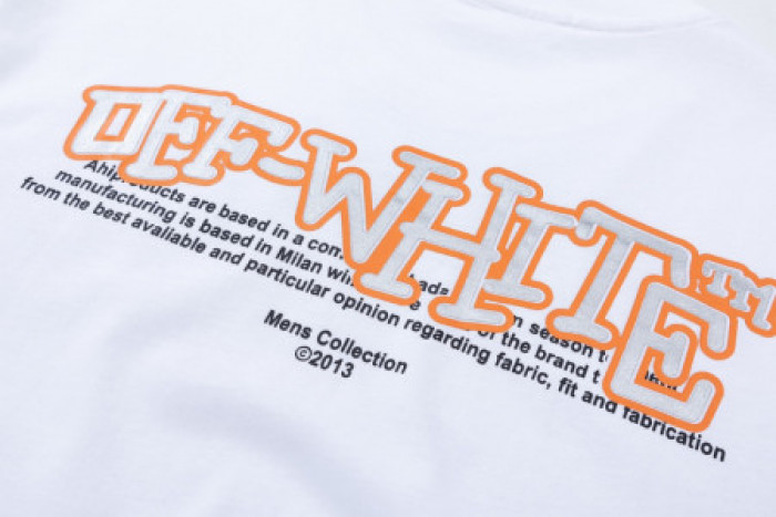 off-white t-shirt w13