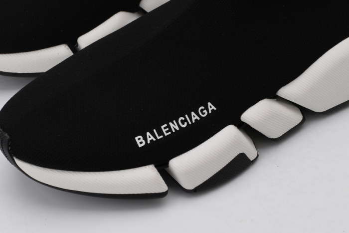 blcg speed sneaker black and white