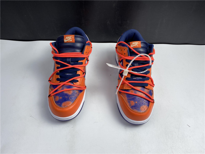 ow x nike sb dunk low orange perple white ct0856-801