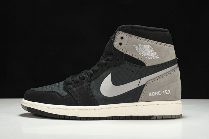 air jordan 1 retro high element gore-tex black particle grey db2889-001