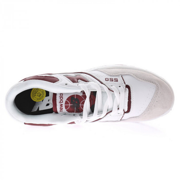 new balance 550 sea salt burgundy bb550li1