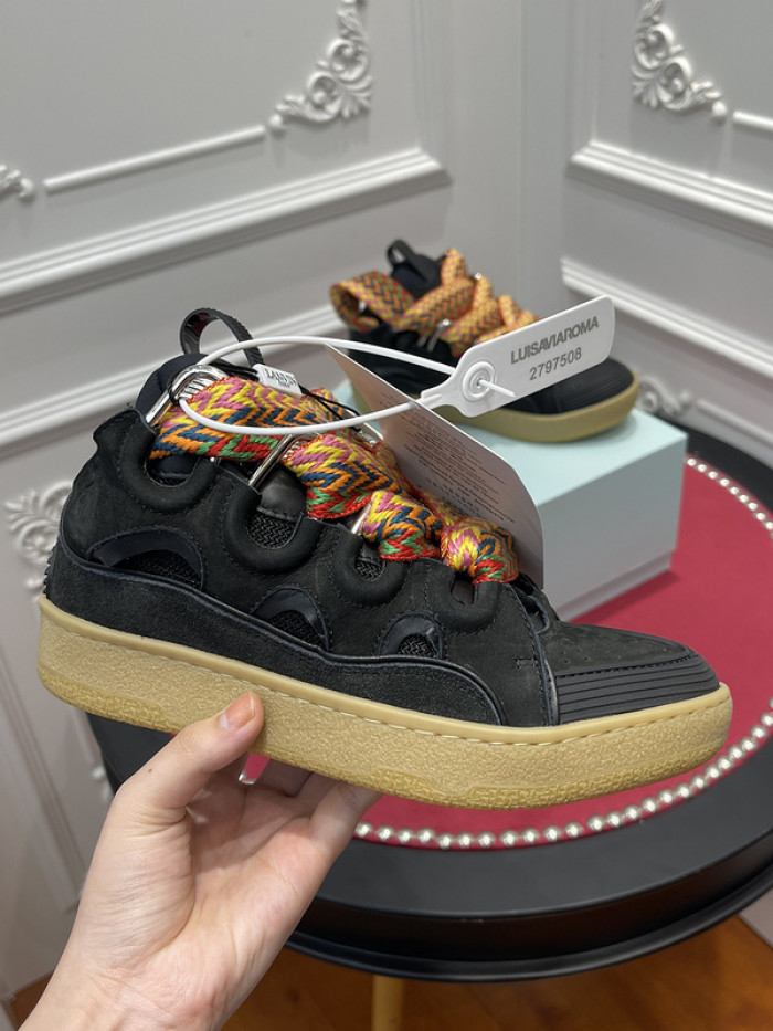 lanvin curb sneaker