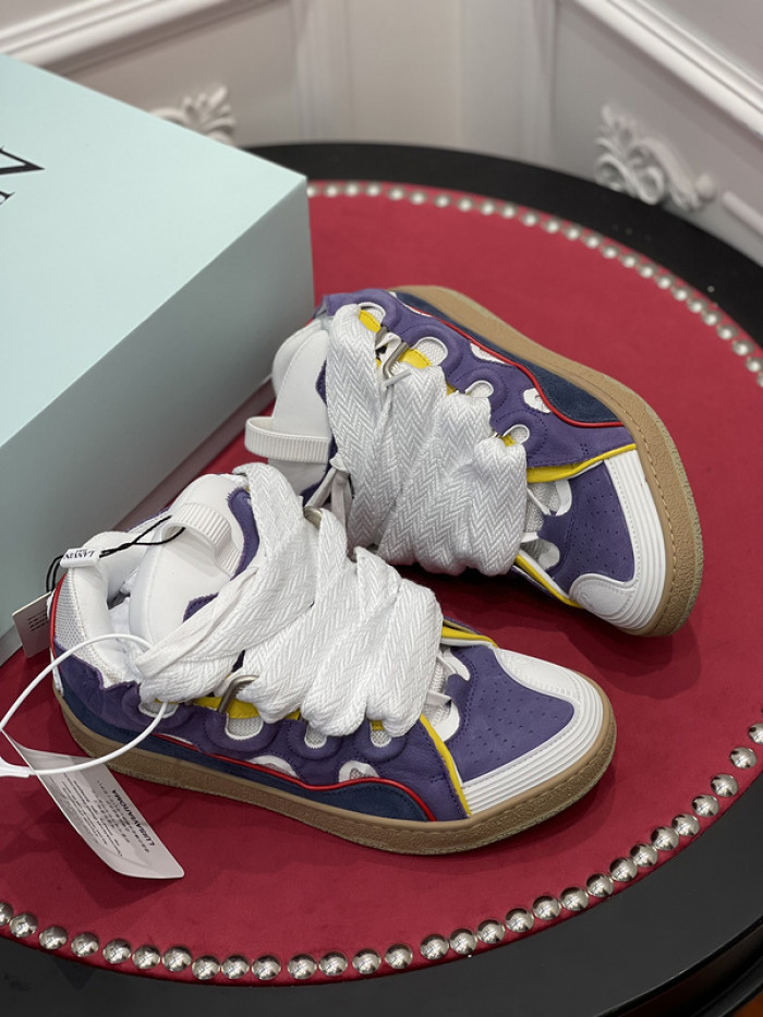 lanvin curb sneaker