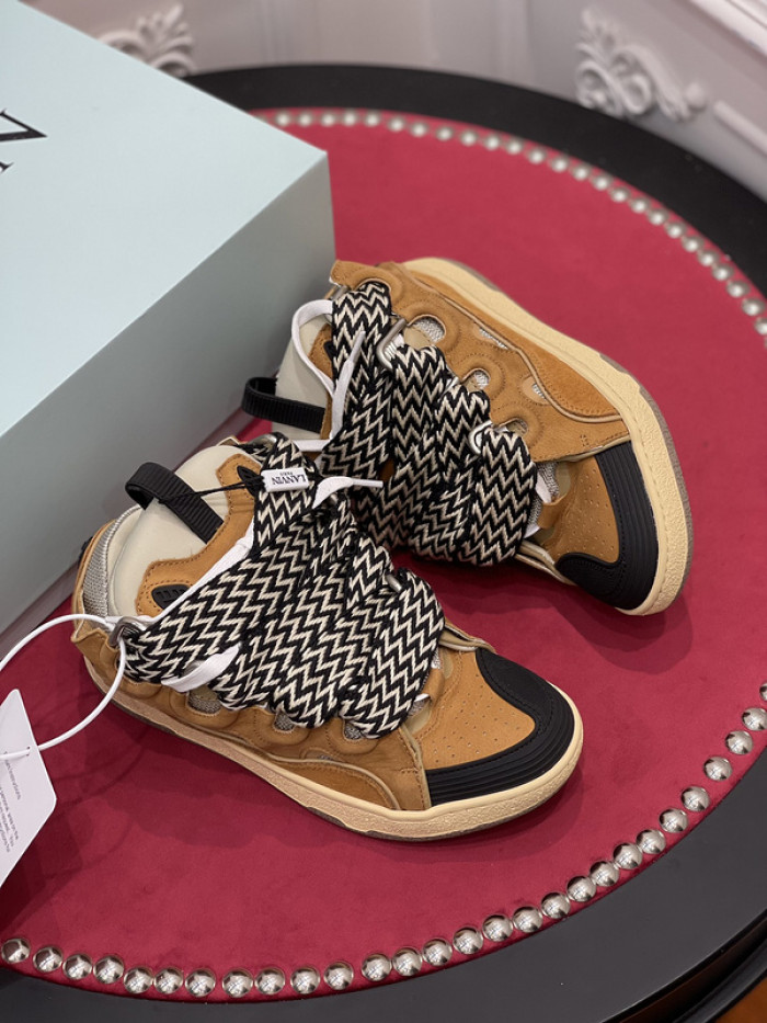 lanvin curb sneaker
