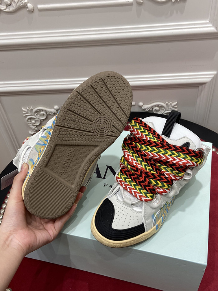 lanvin curb sneaker