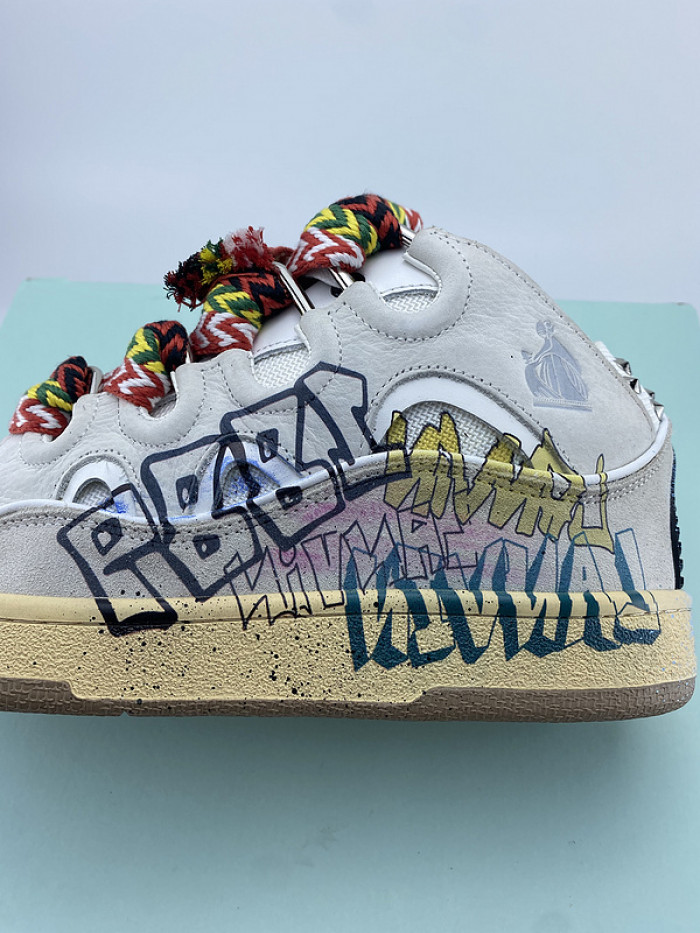 lanvin curb sneaker